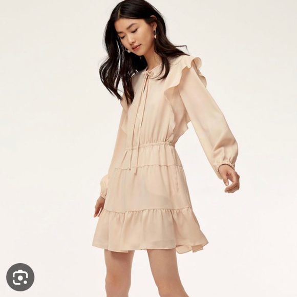 Aritzia Wilfred Marvelle dress szXS In Navy - Picture 3 of 3